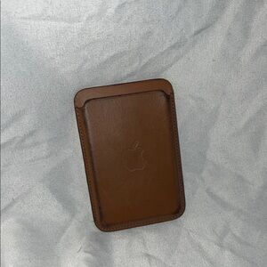 Apple Brown Leather MagSafe Card Holder